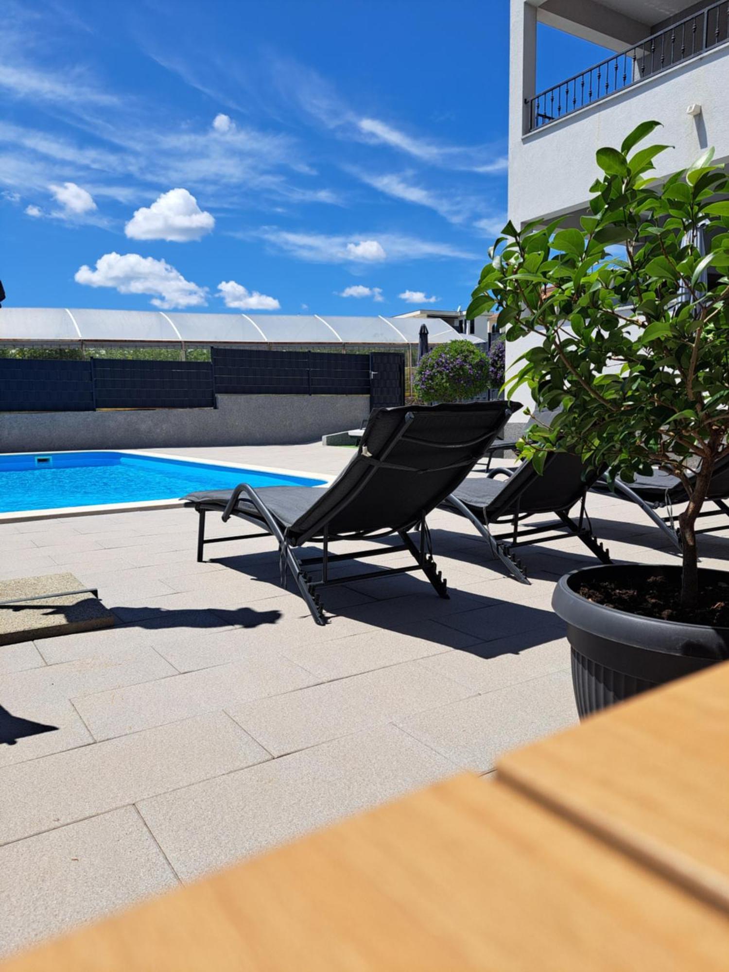 Villa Apartment Aa 2 Trogir Buitenkant foto